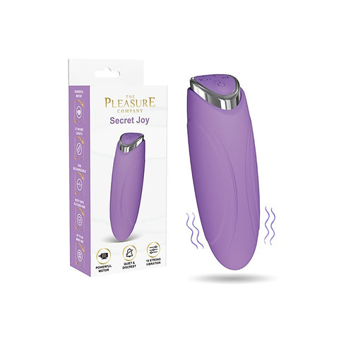 Full Circle Secret Joy Silicone Bullet Massager - Bullet Vibrators