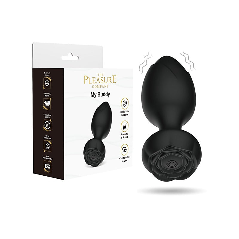 Full Circle My Buddy 9 Functions Vibrating Butt Plug - Butt Plugs
