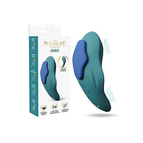 Full Circle OHH! Rechargeable Wearable Panty Vibrator - Clit Ticklers and Pulsators