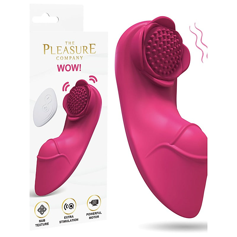 Full Circle WOW! Remote Control Clitoral Stimulator - Clit Ticklers and Pulsators