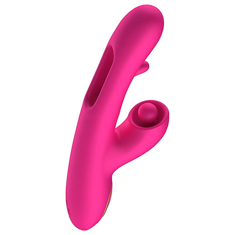 Full Circle Heavens Door Silicone Rabbit Massager - Rabbit Vibrators