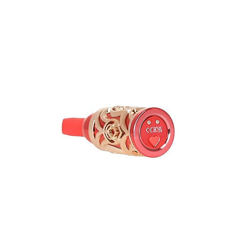 Ruby Kiss 4 In 1 Lipstick Vibrator by BMS Factory - Bullet Vibrators