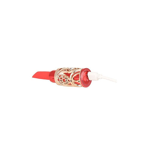 Ruby Kiss 4 In 1 Lipstick Vibrator by BMS Factory - Bullet Vibrators