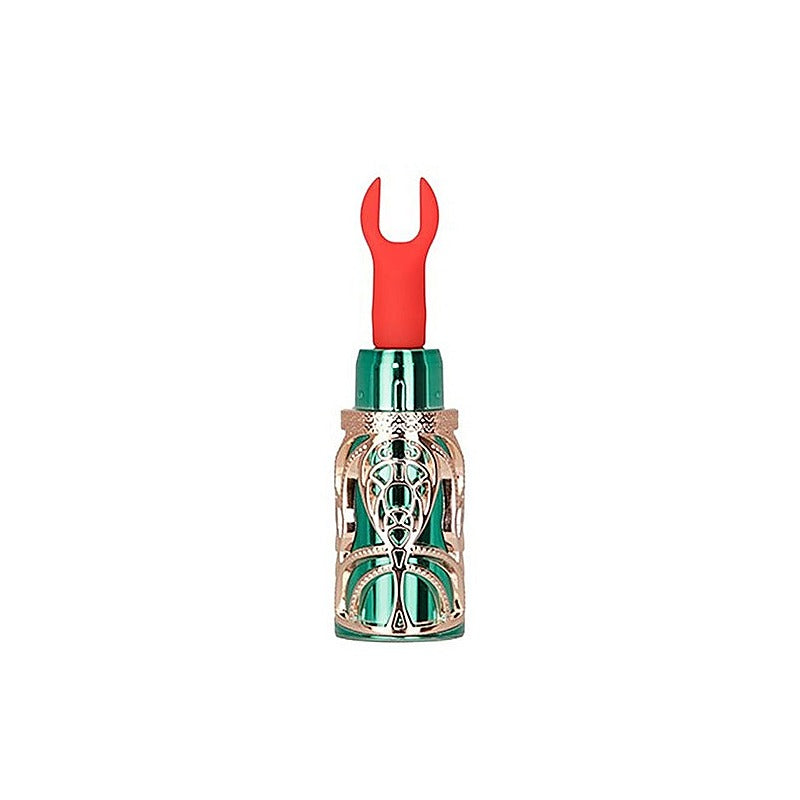 Emerald Kiss 4 In 1 Lipstick Vibrator by BMS Factory - Bullet Vibrators