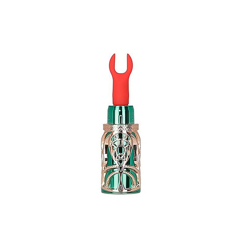 Emerald Kiss 4 In 1 Lipstick Vibrator by BMS Factory - Bullet Vibrators