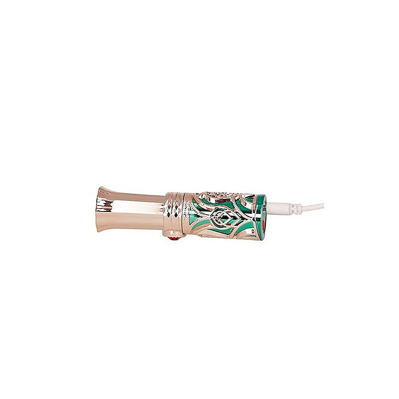 Emerald Kiss 4 In 1 Lipstick Vibrator by BMS Factory - Bullet Vibrators