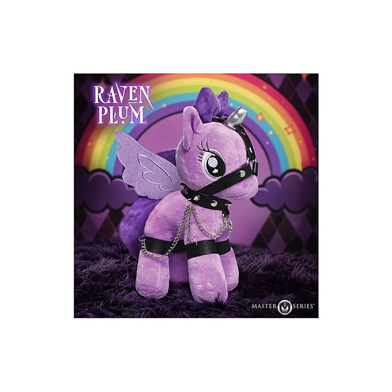 Premium Raven Plum Bondage Pony by XR Brands - Party Gifts and Novelties