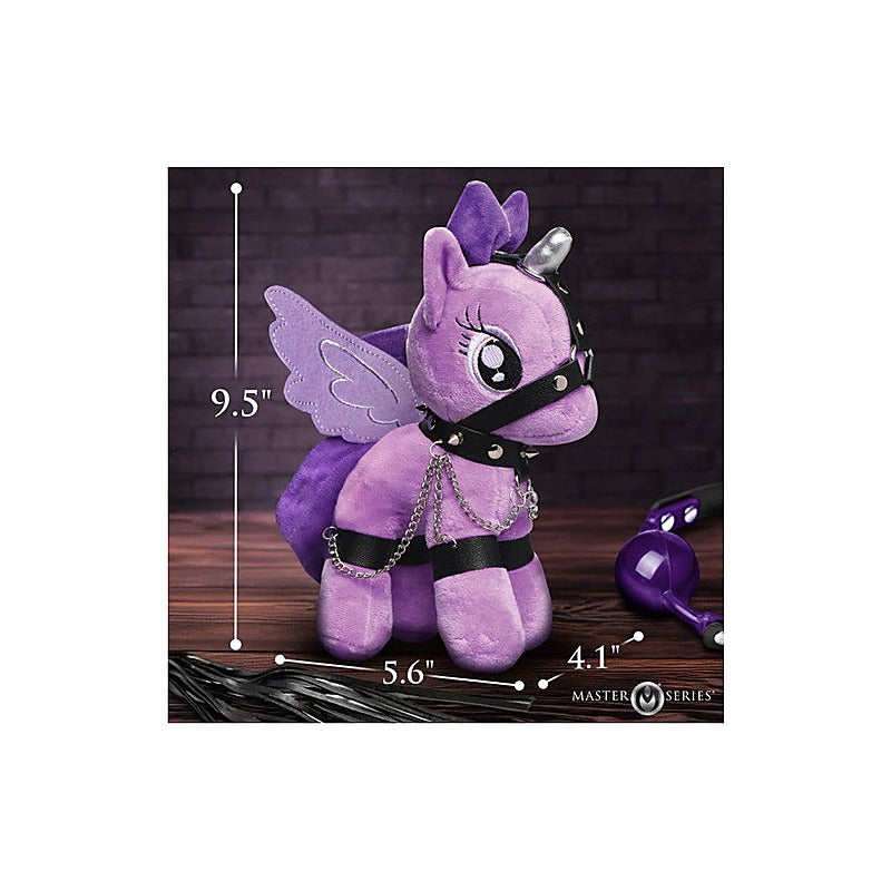 Premium Raven Plum Bondage Pony by XR Brands - Party Gifts and Novelties