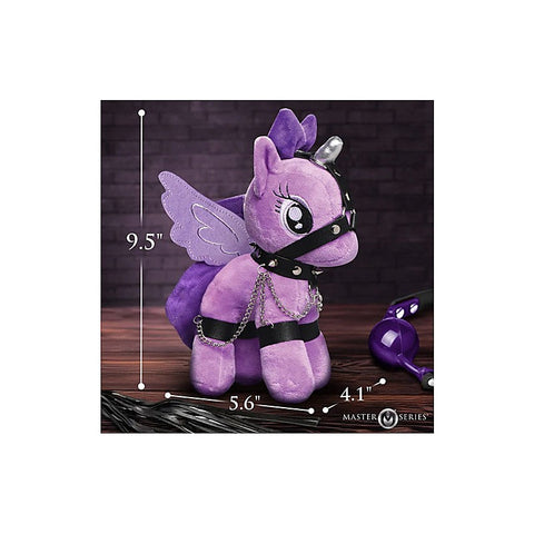 Premium Raven Plum Bondage Pony by XR Brands - Party Gifts and Novelties