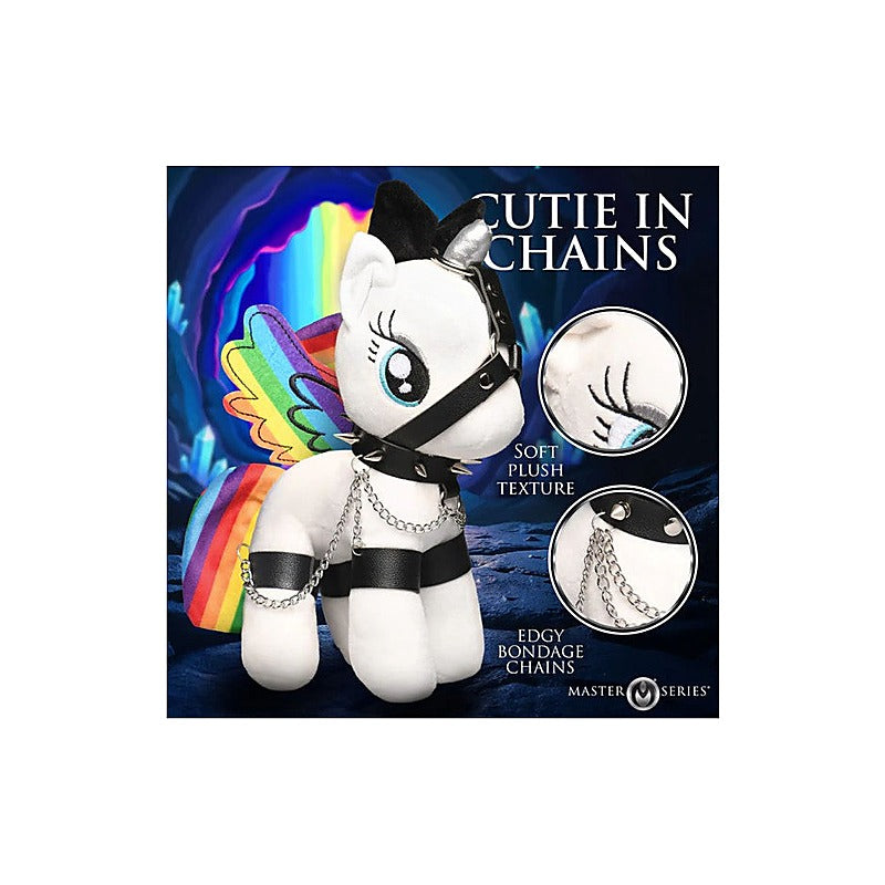 Premium Raven Plum Bondage Pony by XR Brands - Party Gifts and Novelties