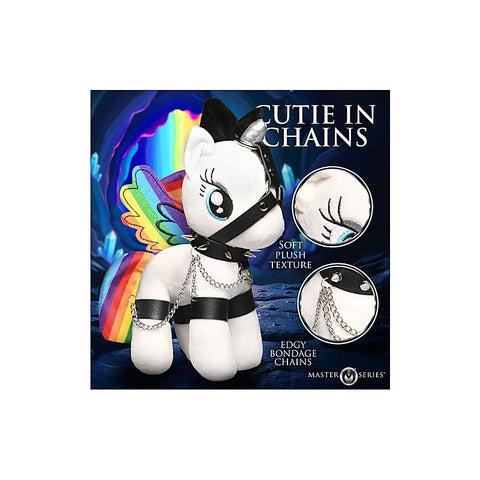 Premium Raven Plum Bondage Pony by XR Brands - Party Gifts and Novelties