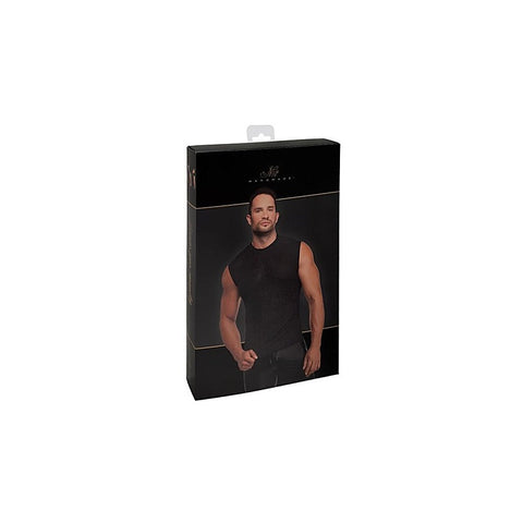 Onyx Skin Sleeveless Cut Tank by Noir Handmade - Mens Briefs And Boxers