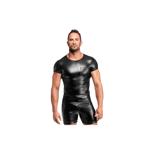 Elastic Powerwetlook Vexen Tee by Noir Handmade - Mens Briefs And Boxers