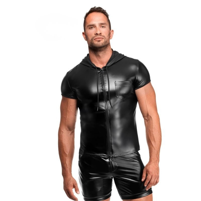 Vexen Hooded T Shirt Briefs by Noir Handmade - Mens Briefs And Boxers