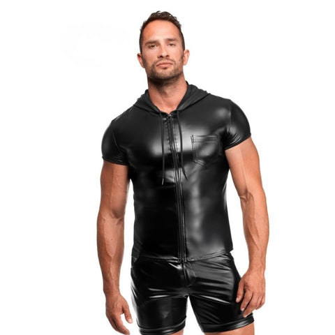 Vexen Hooded T Shirt Briefs by Noir Handmade - Mens Briefs And Boxers