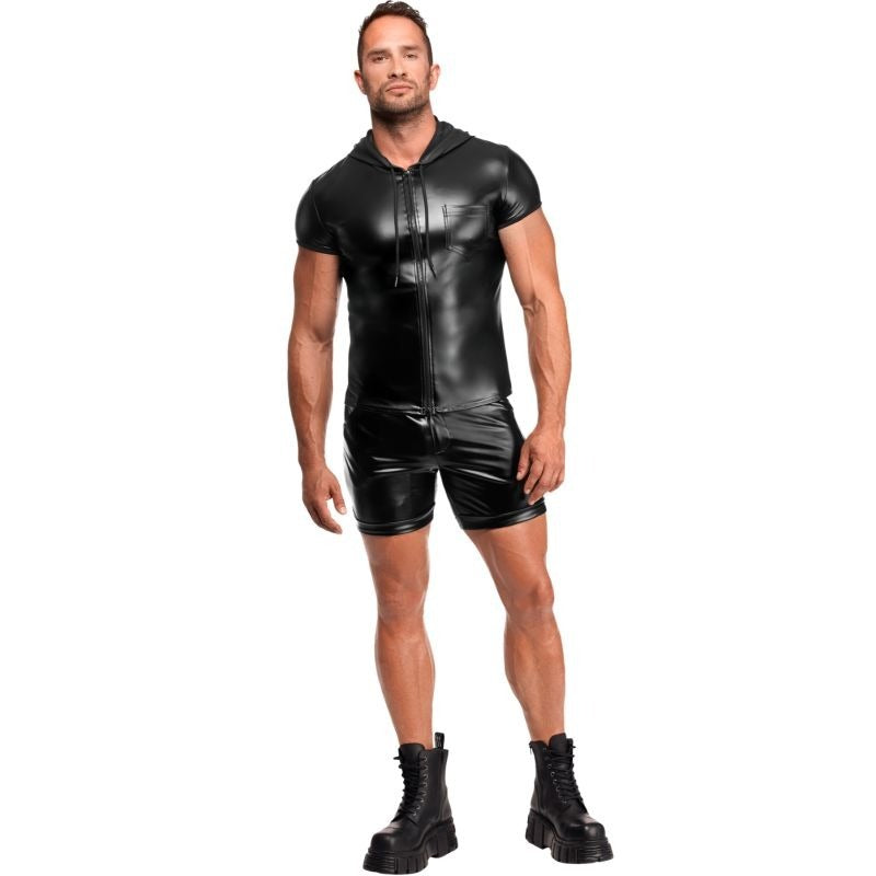 Vexen Hooded T Shirt Briefs by Noir Handmade - Mens Briefs And Boxers