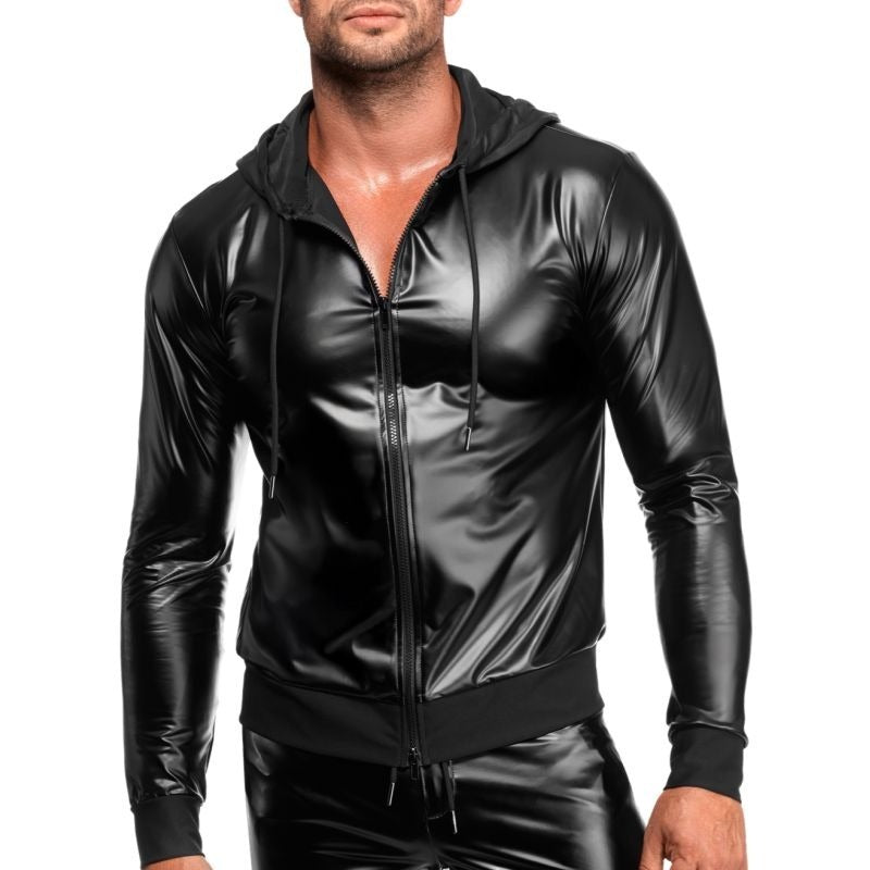 Vexen Hooded Jacket Briefs by Noir Handmade - Mens Briefs And Boxers