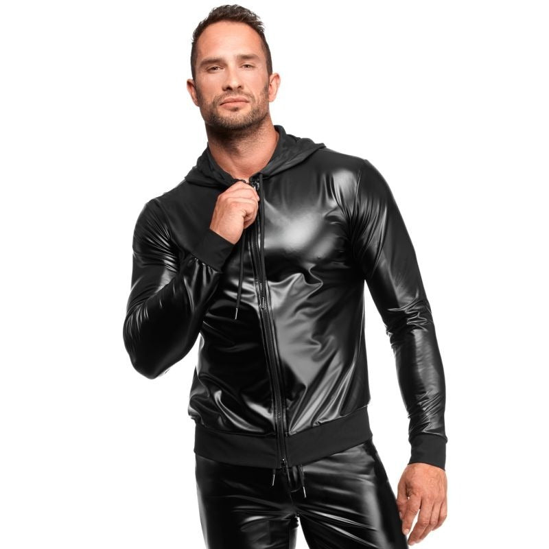 Vexen Hooded Jacket Briefs by Noir Handmade - Mens Briefs And Boxers