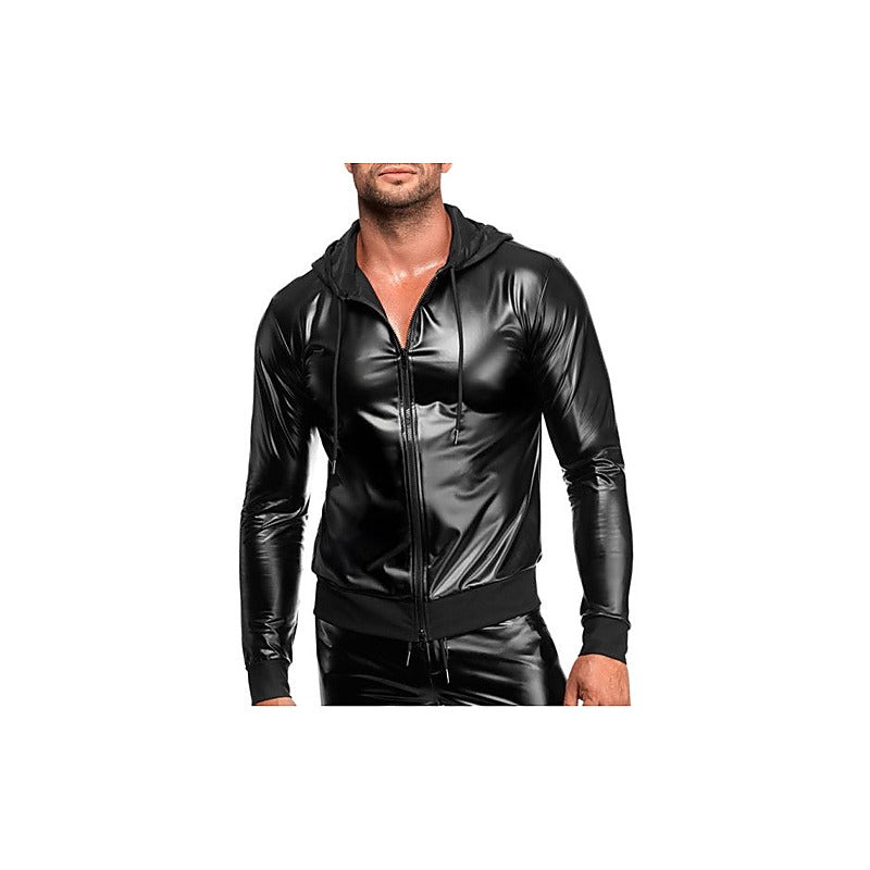 Vexen Hooded Mens Jacket by Noir Handmade - Mens Briefs And Boxers