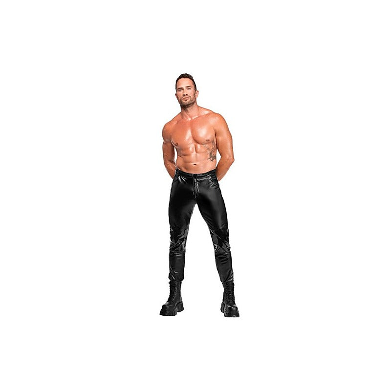 Rogue Powerwetlook Mens Pants by Noir Handmade - Mens Briefs And Boxers