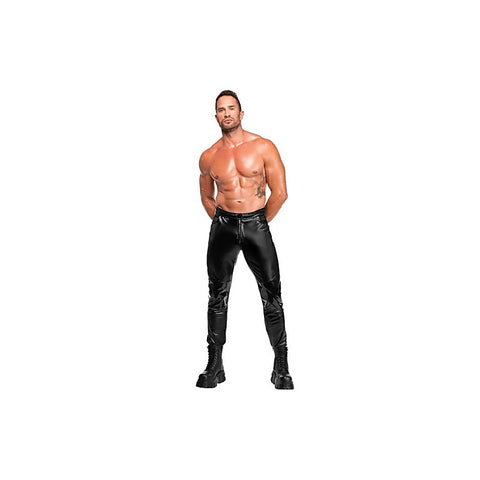 Rogue Powerwetlook Mens Pants by Noir Handmade - Mens Briefs And Boxers