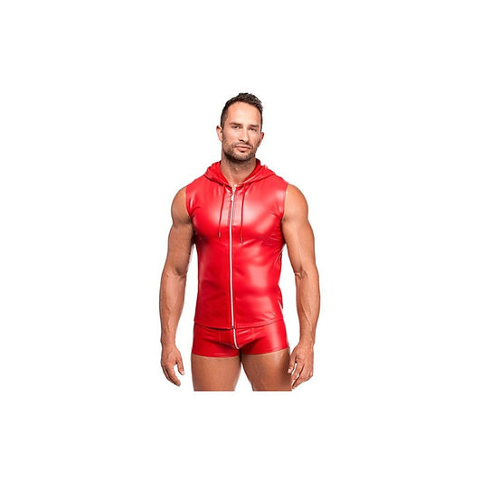 Ignite Male Hooded Vest by Noir Handmade - Mens Briefs And Boxers