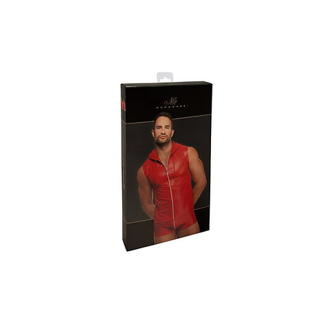 Ignite Male Hooded Vest by Noir Handmade - Mens Briefs And Boxers