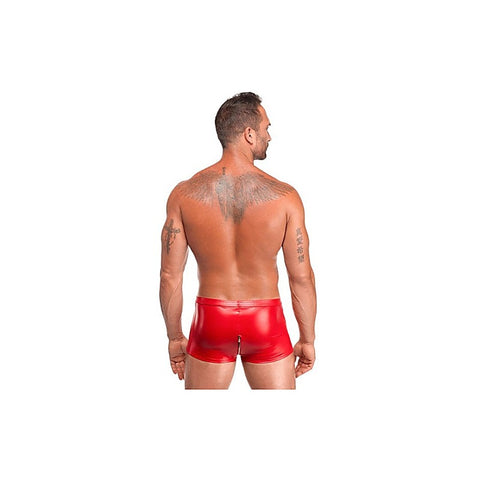 Premium Red Ignite Shorts by Noir Handmade - Mens Briefs And Boxers