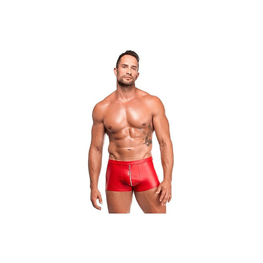 Red Ignite Shorts by Noir Handmade - Mens Briefs And Boxers