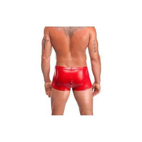 Premium Red Ignite Shorts by Noir Handmade - Mens Briefs And Boxers