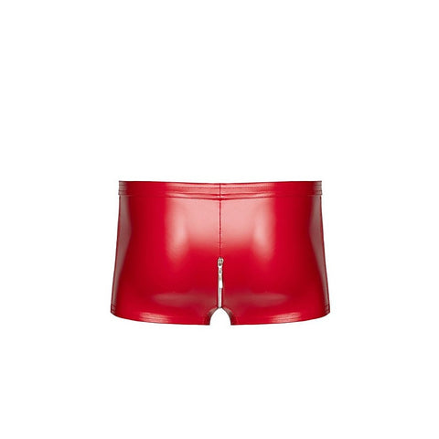 Premium Red Ignite Shorts by Noir Handmade - Mens Briefs And Boxers