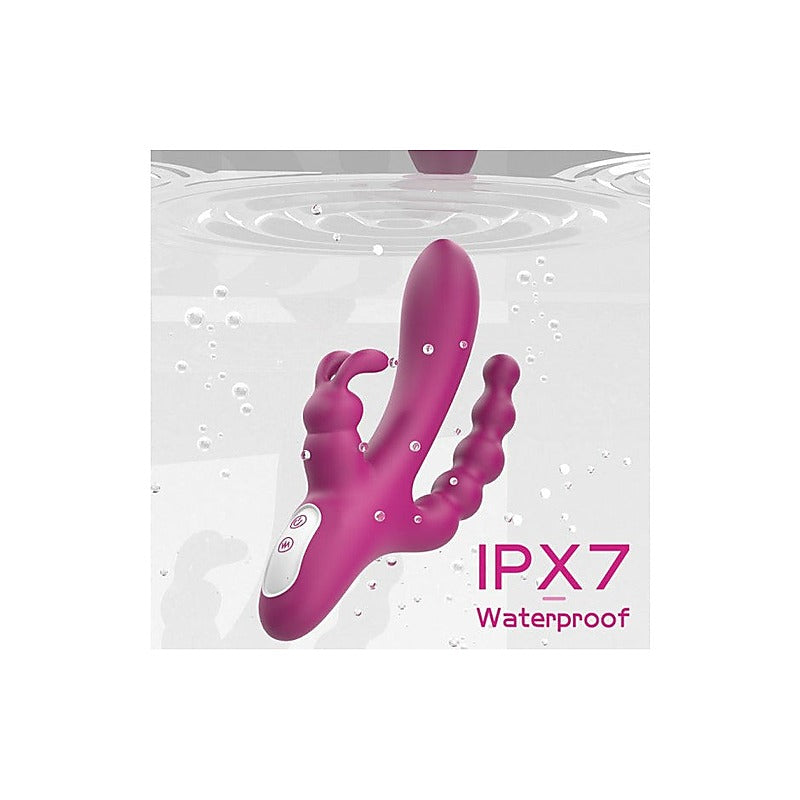Joker Triple Ecstasy Couples Vibrator by S-Hande - Rabbit Vibrators