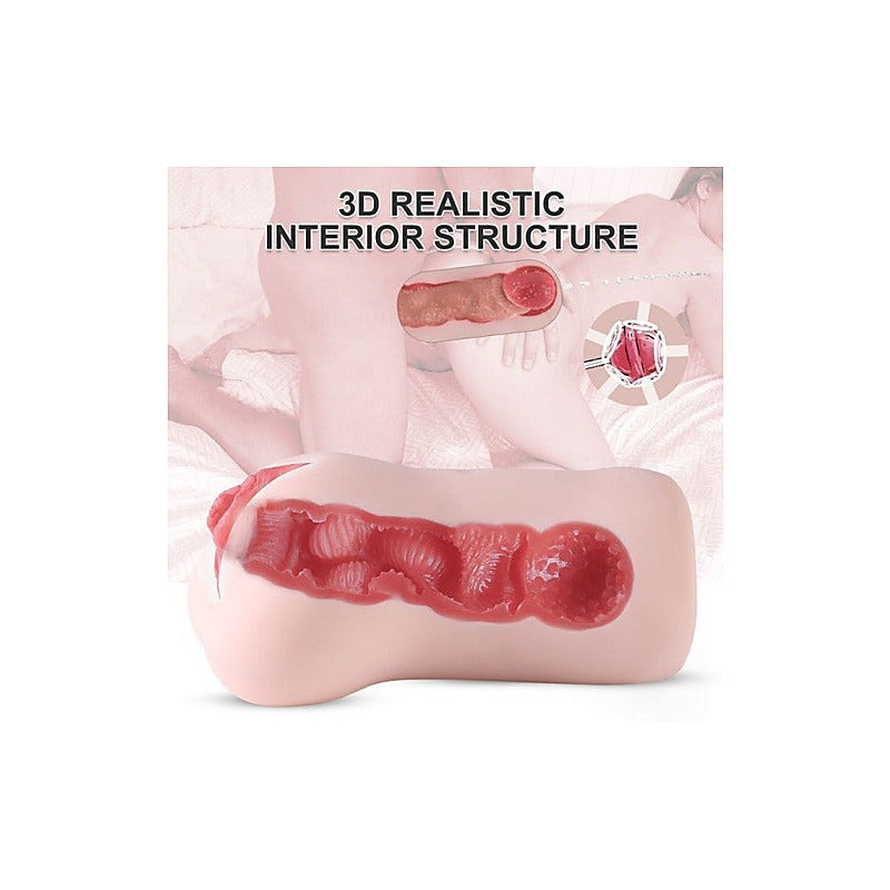Eden Vibrating Realistic Vaginal Masturbator by XISE - Masturbators and Strokers