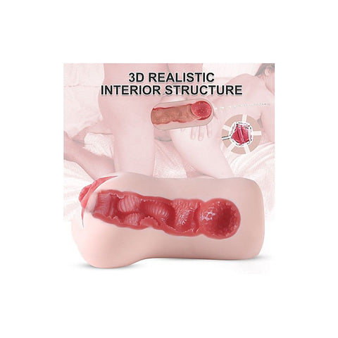 Eden Vibrating Realistic Vaginal Masturbator by XISE - Masturbators and Strokers