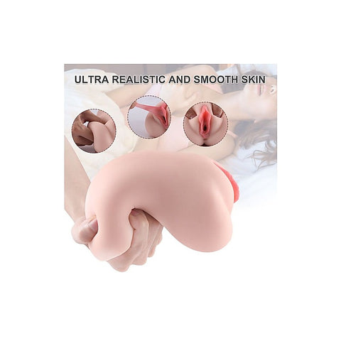 Eden Vibrating Realistic Vaginal Masturbator by XISE - Masturbators and Strokers