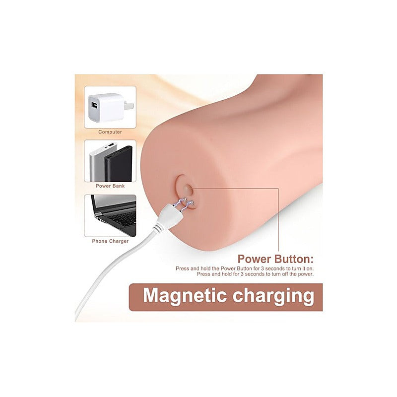 Agatha Realistic Vibrating Vaginal Masturbator by XISE - Masturbators and Strokers