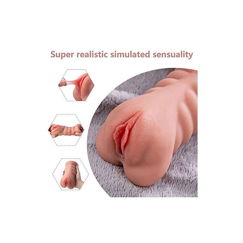 Ramar Realistic Vibrating Anal Vaginal Masturbator by XISE - Masturbators and Strokers