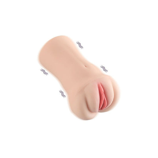 Brenna Dual Density Vibrating Masturbator by XISE - Masturbators and Strokers