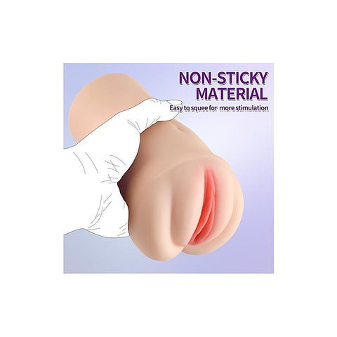 Brenna Dual Density Vibrating Masturbator by XISE - Masturbators and Strokers