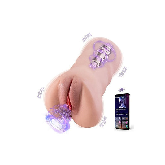 Sora App Control Vibrating Realistic Vaginal Masturbator - Masturbators and Strokers