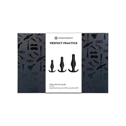 Perfect Practice Anal Training Kit by Sportsheets - Butt Plugs
