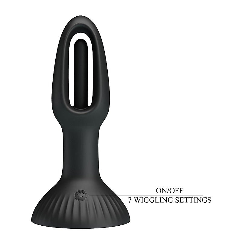 Hubert Vibrating and Wiggling Butt Plug by Baile - Butt Plugs