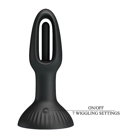 Hubert Vibrating and Wiggling Butt Plug by Baile - Butt Plugs
