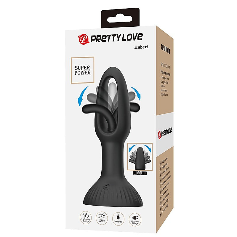 Hubert Vibrating and Wiggling Butt Plug by Baile - Butt Plugs