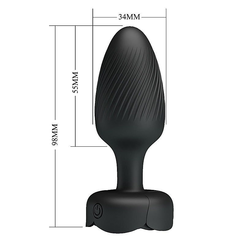 Baile Osborn Light-Up Vibrating Anal Play Plug - Butt Plugs