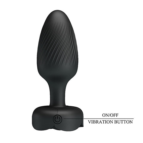 Baile Osborn Light-Up Vibrating Anal Play Plug - Butt Plugs