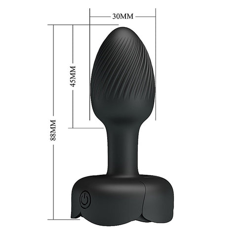 Baile Olman Light-Up Rechargeable Butt Play Plug - Butt Plugs