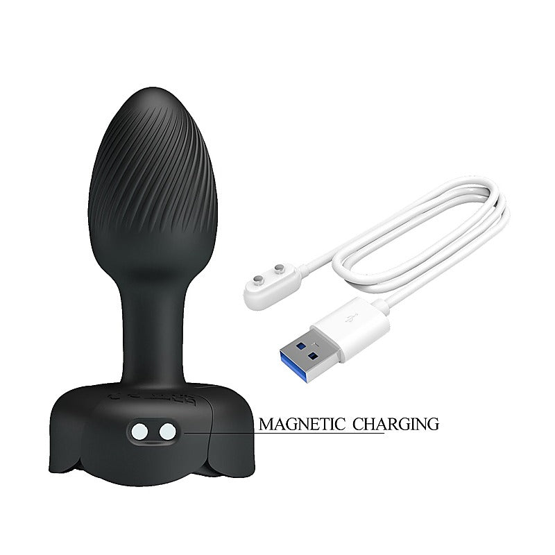 Baile Olman Light-Up Rechargeable Butt Play Plug - Butt Plugs