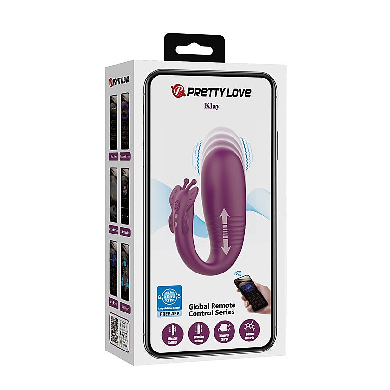 Klay App Controlled Silicone Egg Vibrator by Baile - Love Eggs and Kegel Exercisers