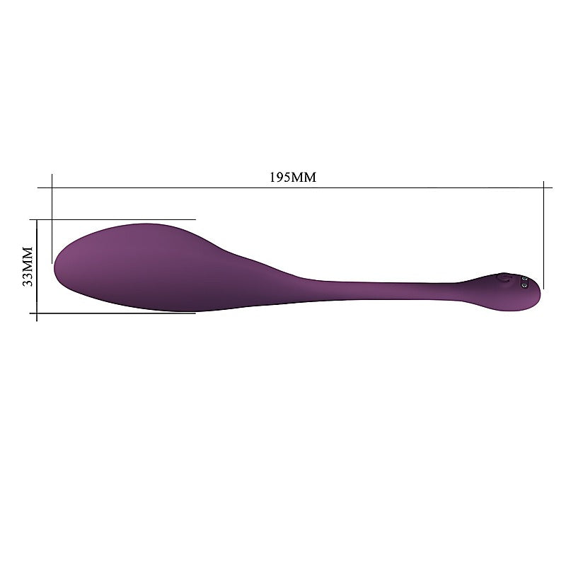 Dora App Controlled Silicone Clitoral Stimulator by Baile - Clit Ticklers and Pulsators